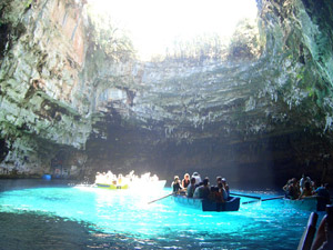 Lake Melissani, Kefalonia, Greece