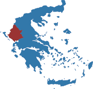 Map of Epirus