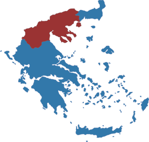 Map of Macedonia