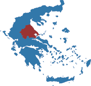 Map of Thessaly